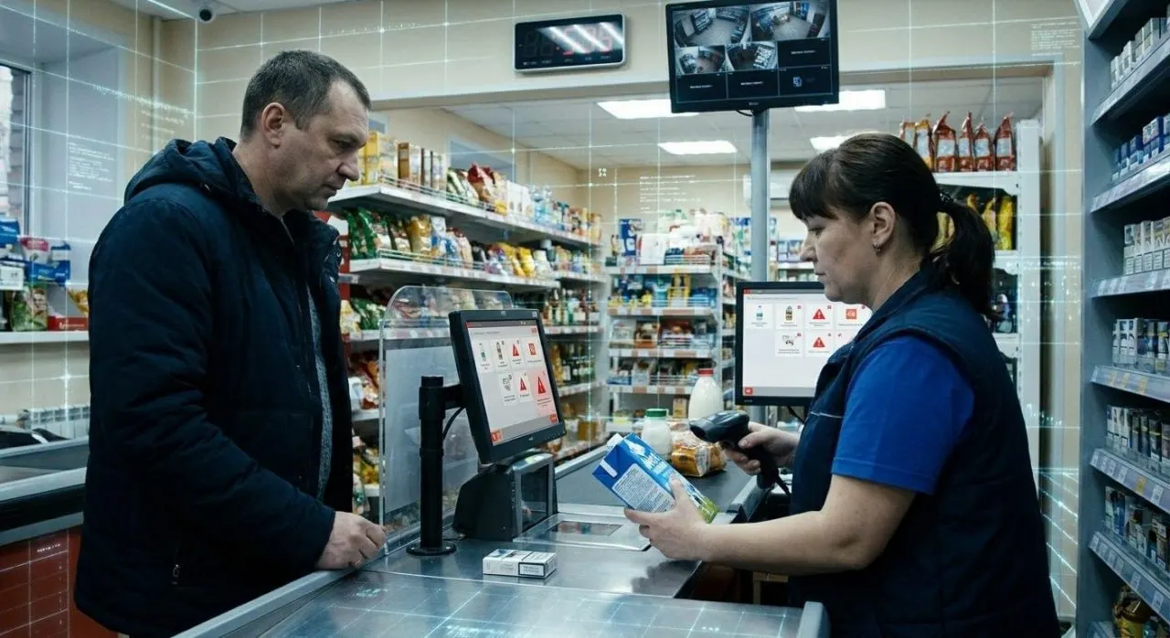 Система будет фиксировать продажу просроченных товаров в момент продажи, формировать проект постановления и направлять его в контролирующие органы; штрафы будут приходить в личный кабинет на «Госуслугах».