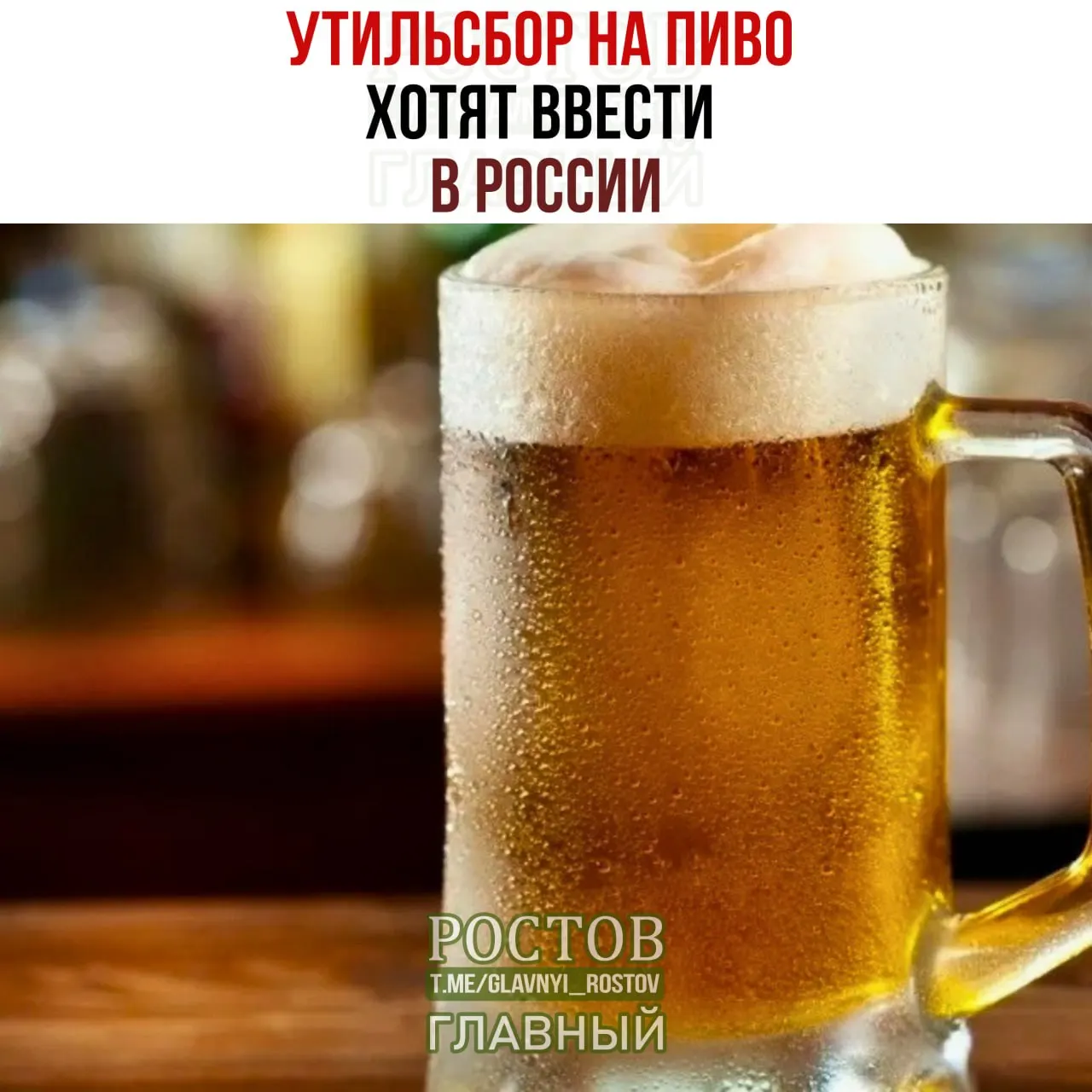 Новые пошлины на импорт пива могут привести к подорожанию продукции, так как за каждый литр планируют взимать дополнительно €5.